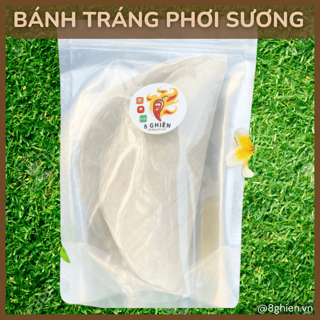Bảo quản bánh tráng phơi sương thế nào để lâu được?