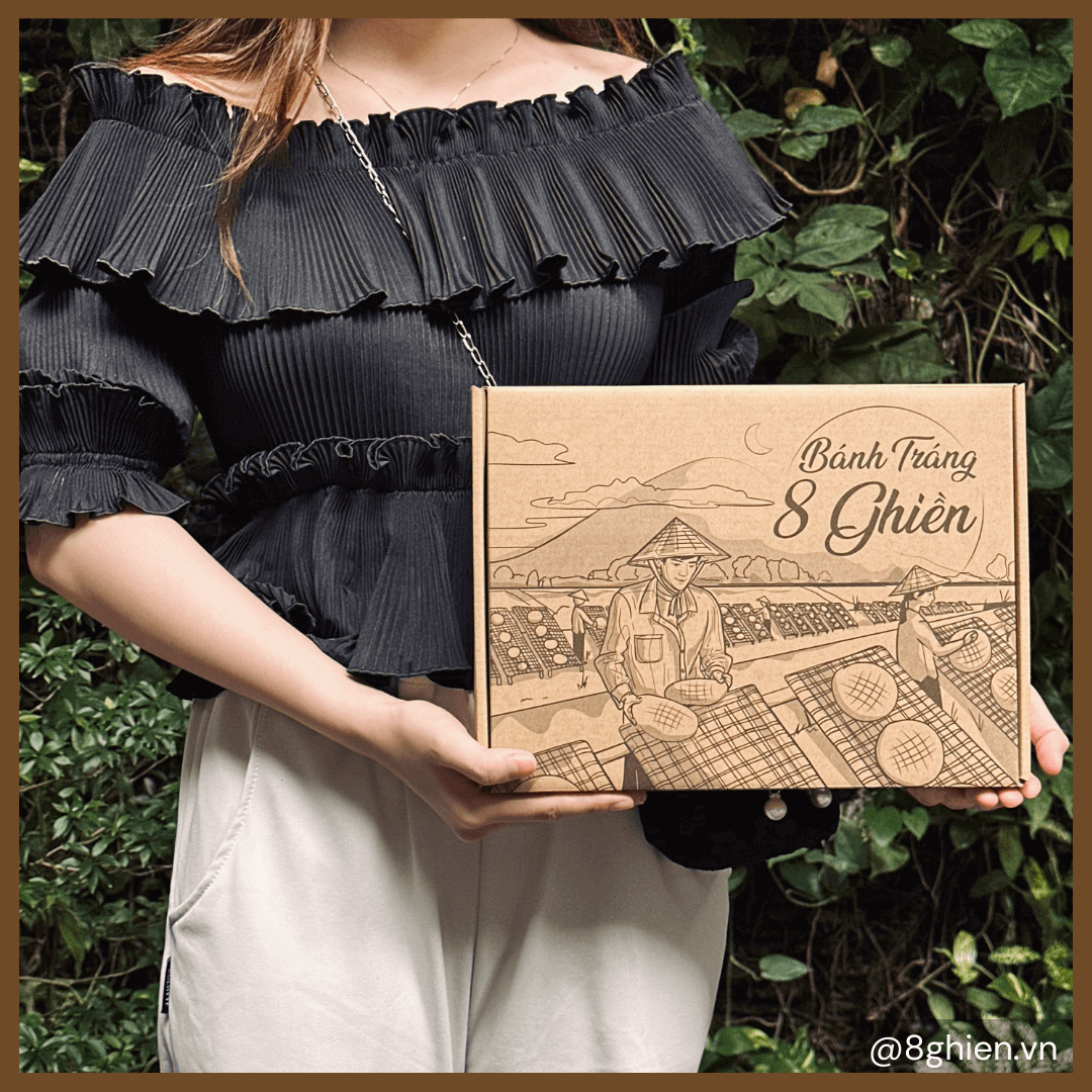 Hộp Quà Tặng 8 Ghiền Gold - Tặng Túi Kraft Quai Xách (Hộp Bên Trong Rỗng) Hộp Quà Tặng 8 Ghiền Gold - Tặng Túi Kraft Quai Xách (Hộp Bên Trong Rỗng) - Ảnh 1