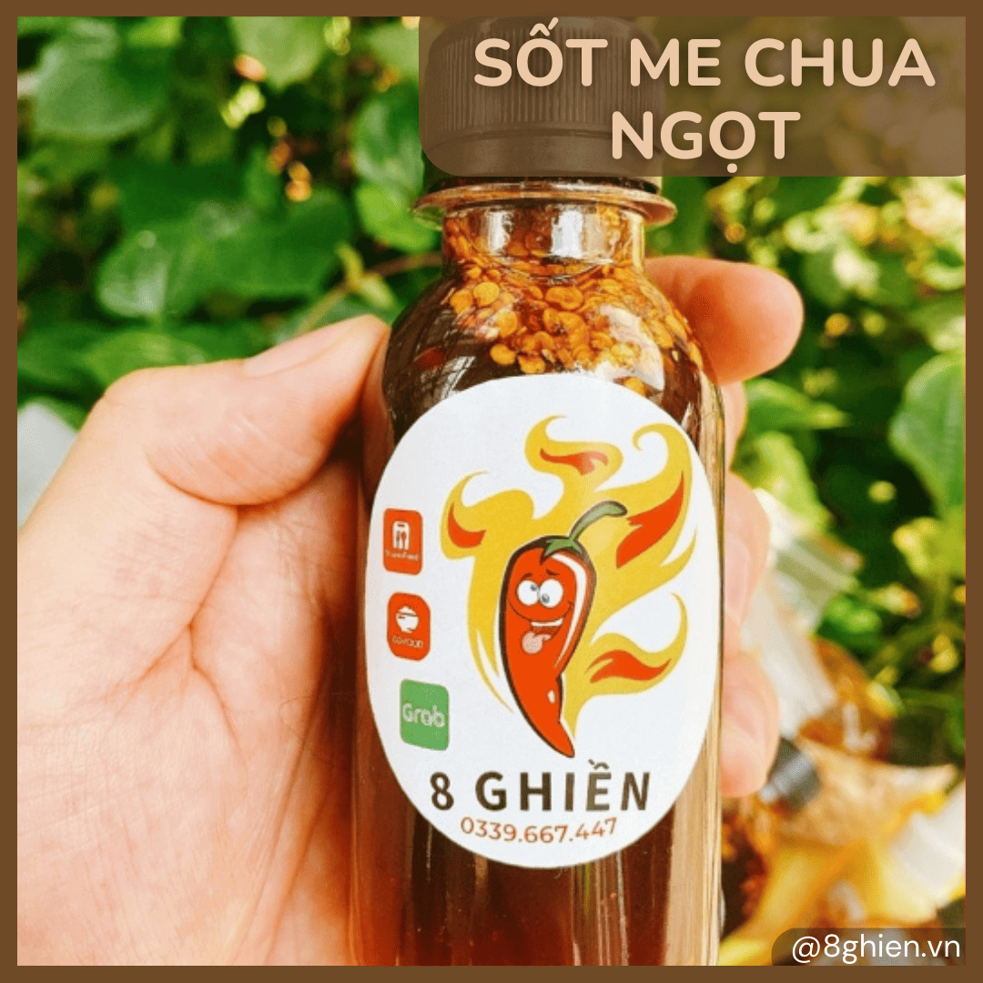 Sốt Me Ớt (100ml) Sốt Me Ớt (100ml) - Đặc Sản 8 Ghiền