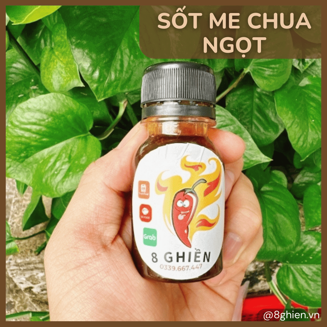 Sốt Me Ớt (50ml) Sốt Me Ớt (50ml) - Đặc Sản 8 Ghiền